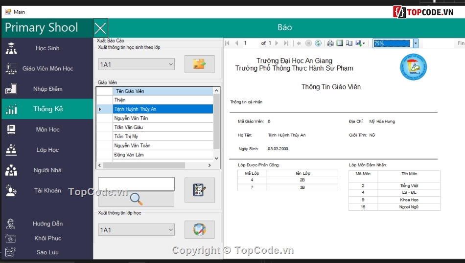 .NET,Đồ án C#,C# Quản Lý Học Sinh Tiểu Học,Mô Hình Ba Lớp,Đồ Án Quản Lý Trường Học,Đồ Án C# .NET SQL ThreeLayer